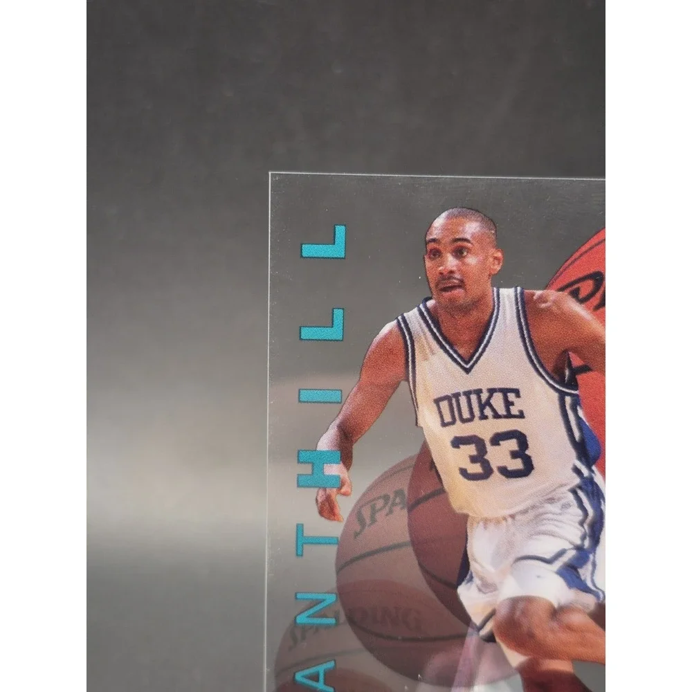 1995 Classic Images Four Sport Grant Hill #E1 Clear Excitement #ed/300 Duke RC